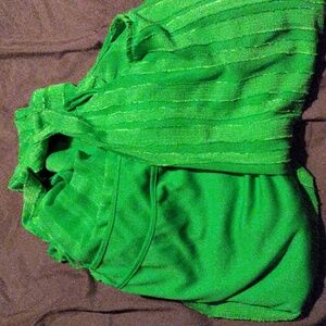 Neon Green Tank Top plus Vest